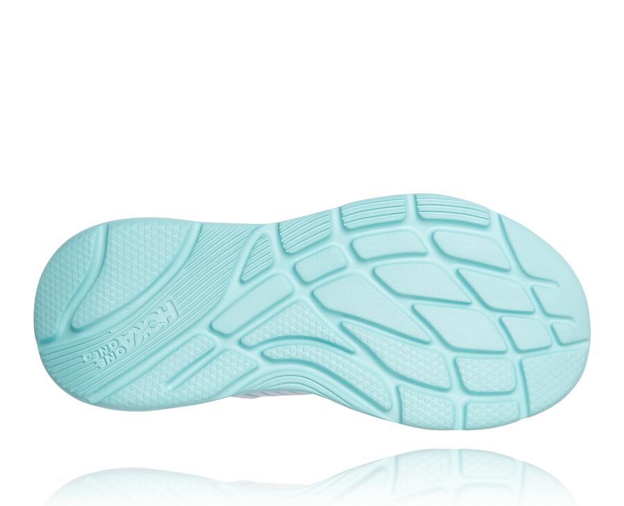 Hoka One One Sandalet Kadın Beyaz/Mavi - Ora Recovery - NF7092435